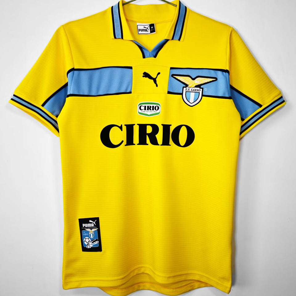 jersey 1998/1999 lazio especial manga corta versión fan retro
