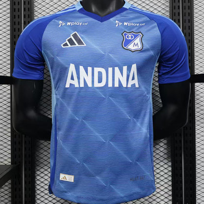 Jersey 2025/26 Millonarios Local Manga corta Versión Jugador