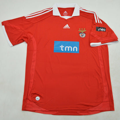 Jersey 2009/2010 Benfica Local Manga corta Versión Fan Retro