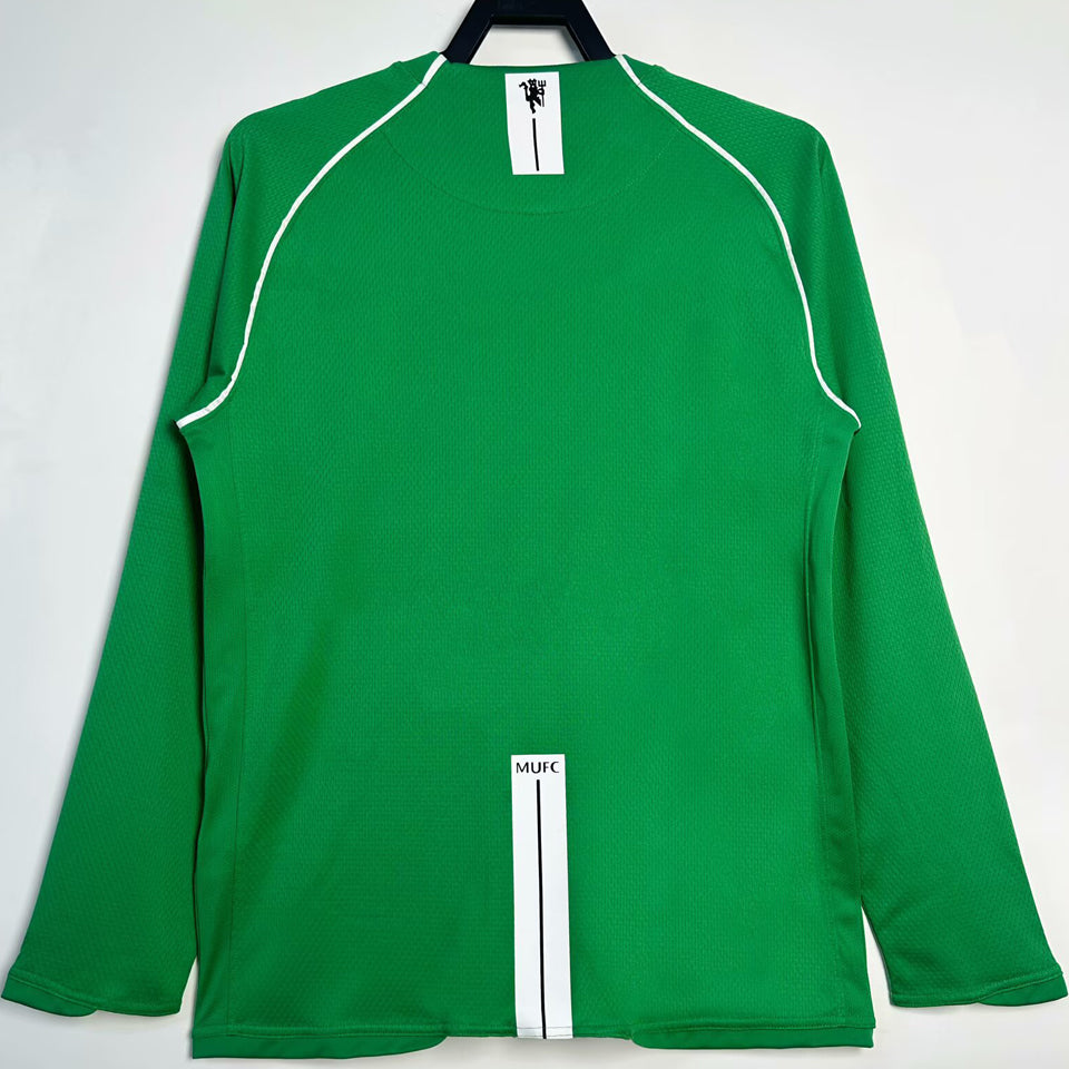 Jersey 2007/08 Manchester United Portero Manga larga Versión Fan Retro