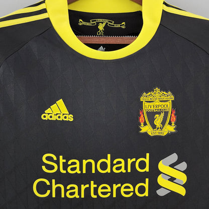 Jersey 2010/11 Liverpool Tercero Manga corta Versión Fan Retro