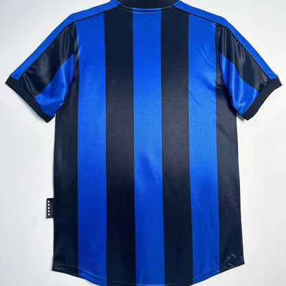 Jersey 1999/2000 Inter Milan Local Manga corta Versión Fan Retro