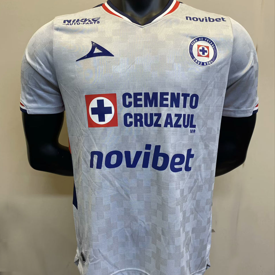 jersey 2025/26 cruz azul visitante manga corta versión jugador