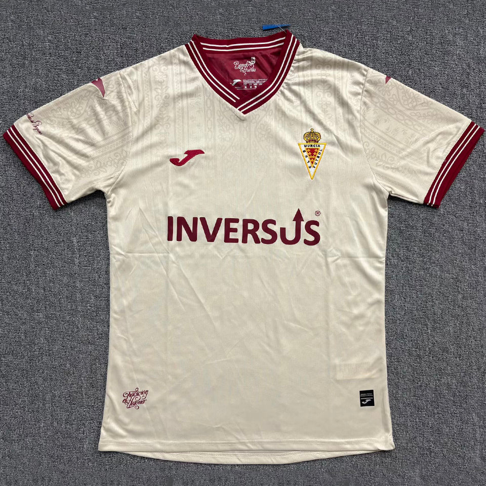 jersey 2026/27 murcia local manga corta versión fan