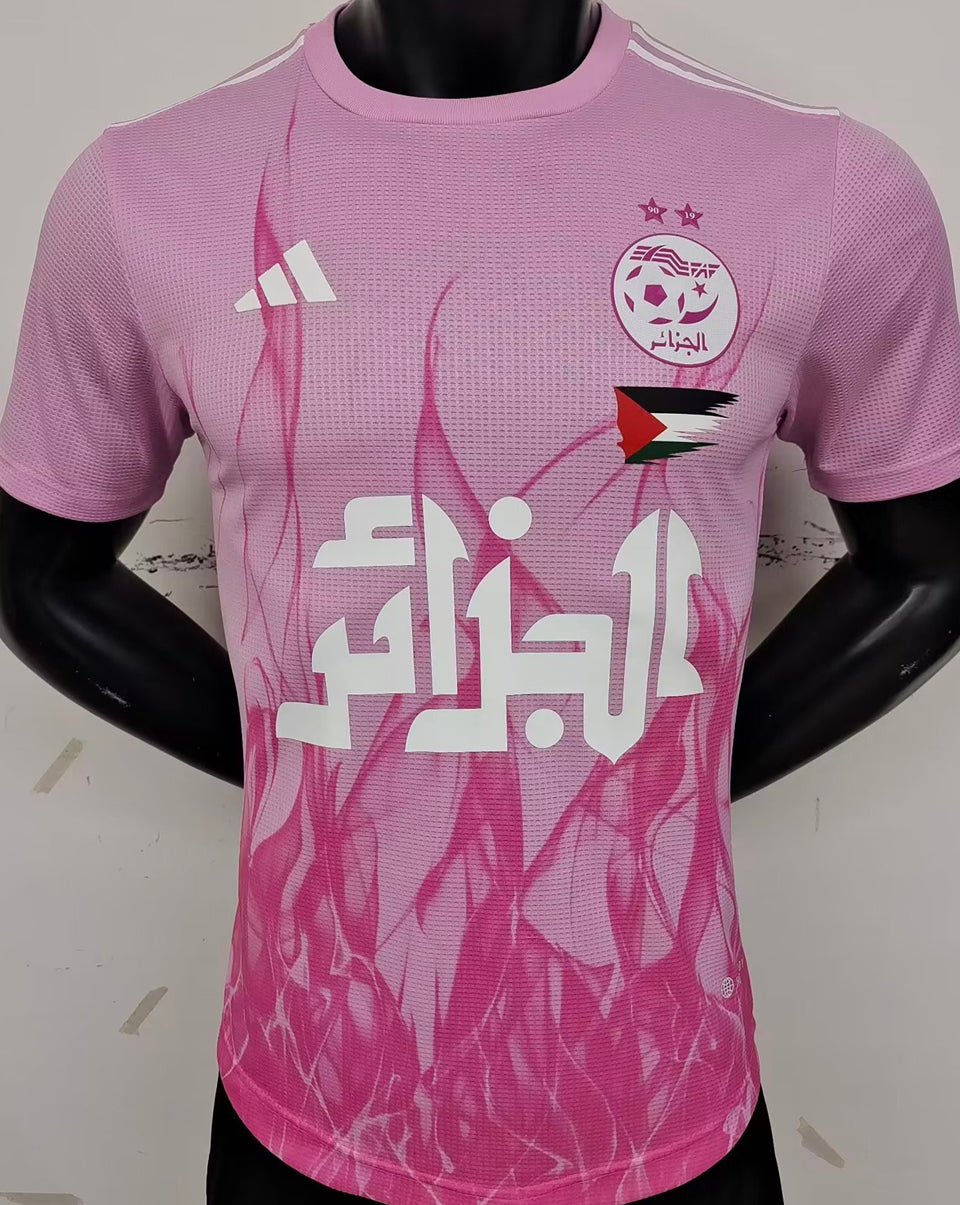 2024 Algeria Pink Especial Versión Jugador Selecciones