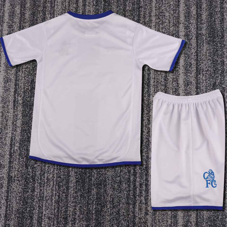 jersey 2003/05 chelsea visitante manga corta niño retro