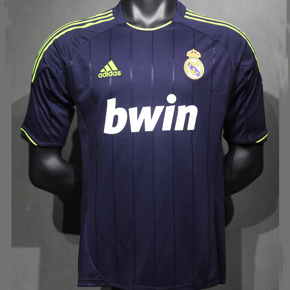 Jersey 2012/13 Real Madrid Visitante Manga corta Versión Jugador Retro