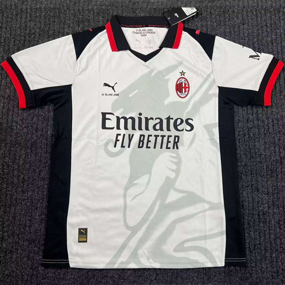 jersey 2025/26 ac milan especial manga corta versión fan