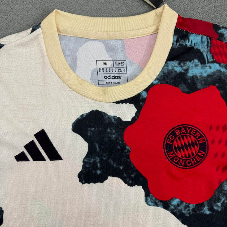 jersey 2025 bayern munich especial manga corta versión fan