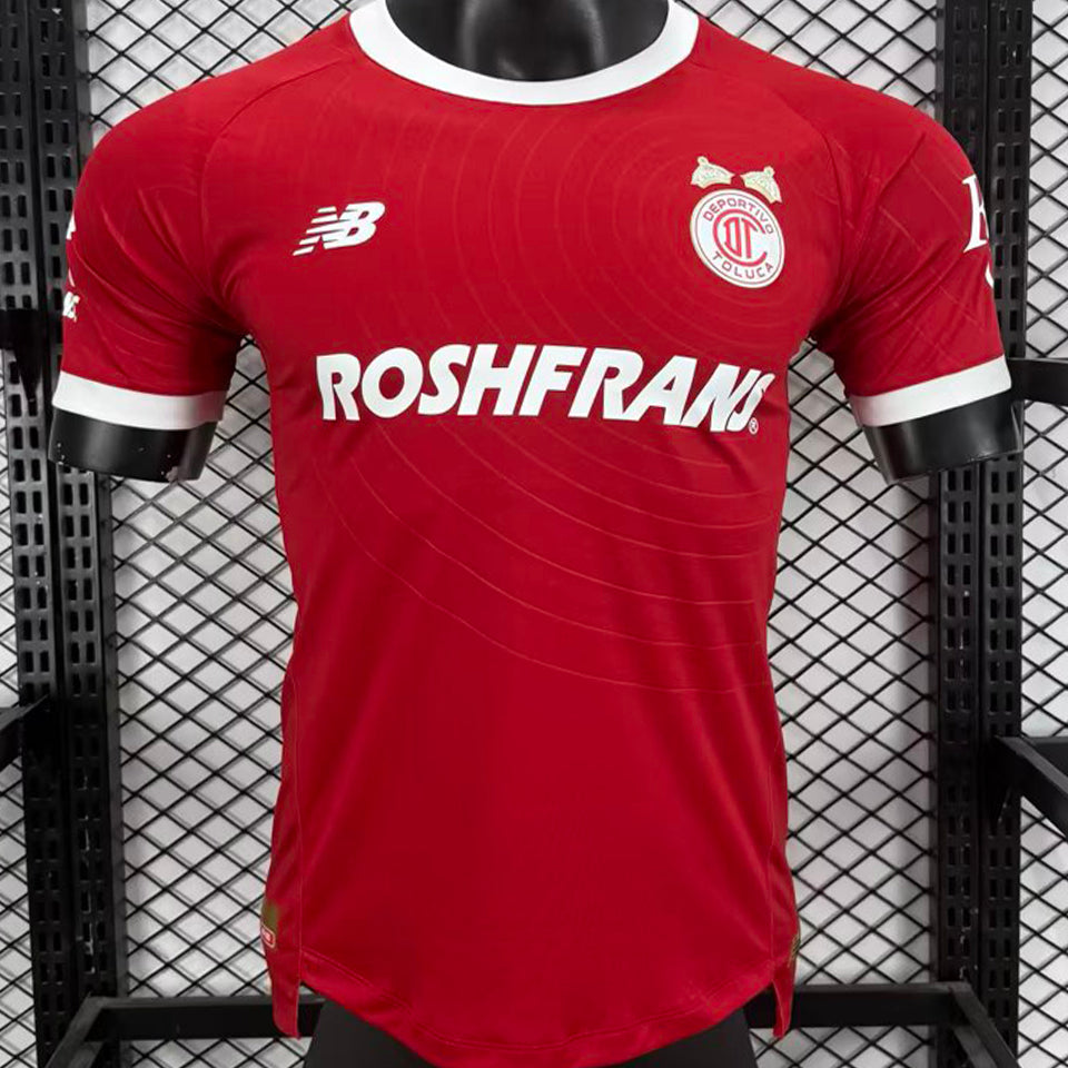jersey 2026/27 deportivo toluca especial manga corta versión jugador
