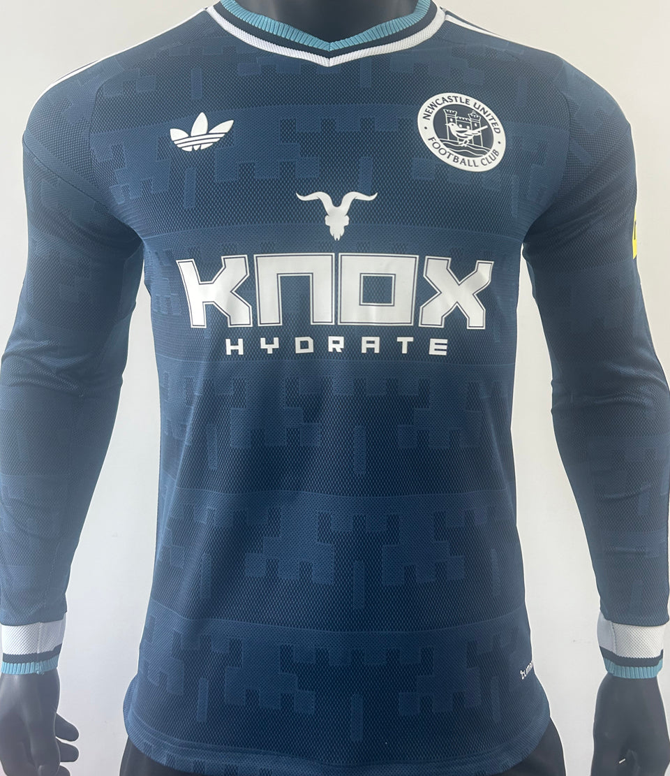 jersey 2026/27 newcastle visitante manga larga versión jugador