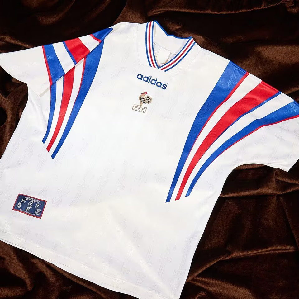 1996 Francia Visitante Versión Fan Selecciones Retro