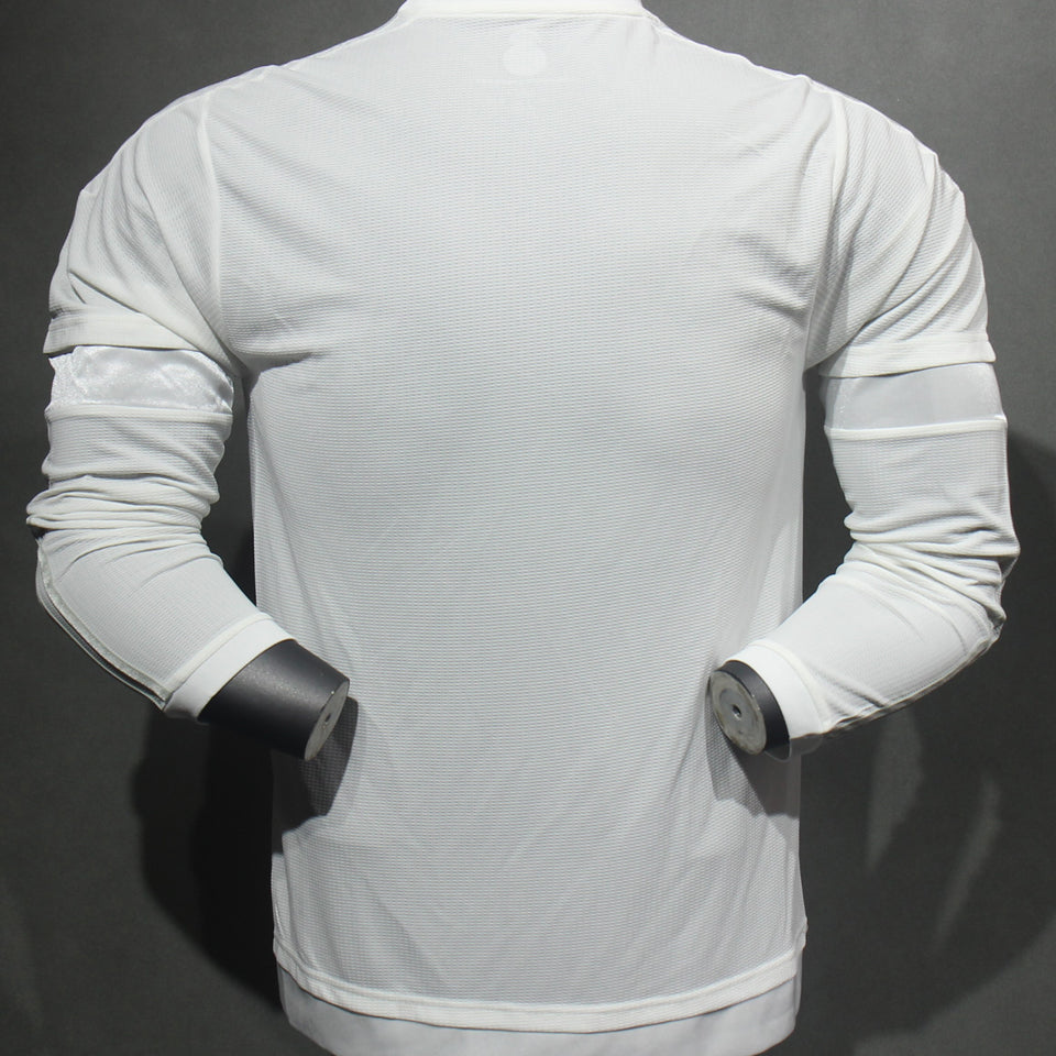 Jersey 2015/16 Real Madrid Local Manga larga Versión Jugador Retro