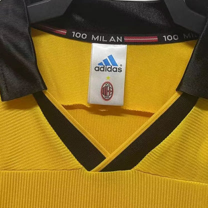 Jersey 1999/2000 AC Milan Visitante Manga corta Versión Fan Retro