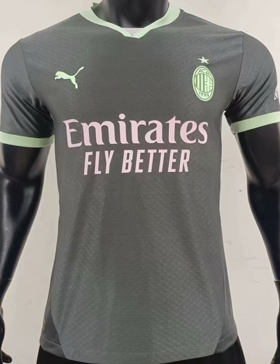 Jersey 2024/25 AC Milan Tercero Manga corta Versión Jugador