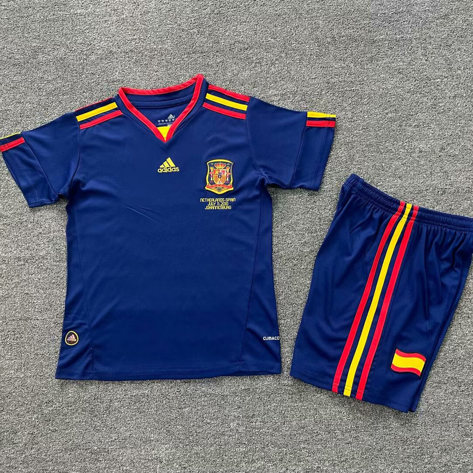2010 españa visitante niño selecciones retro