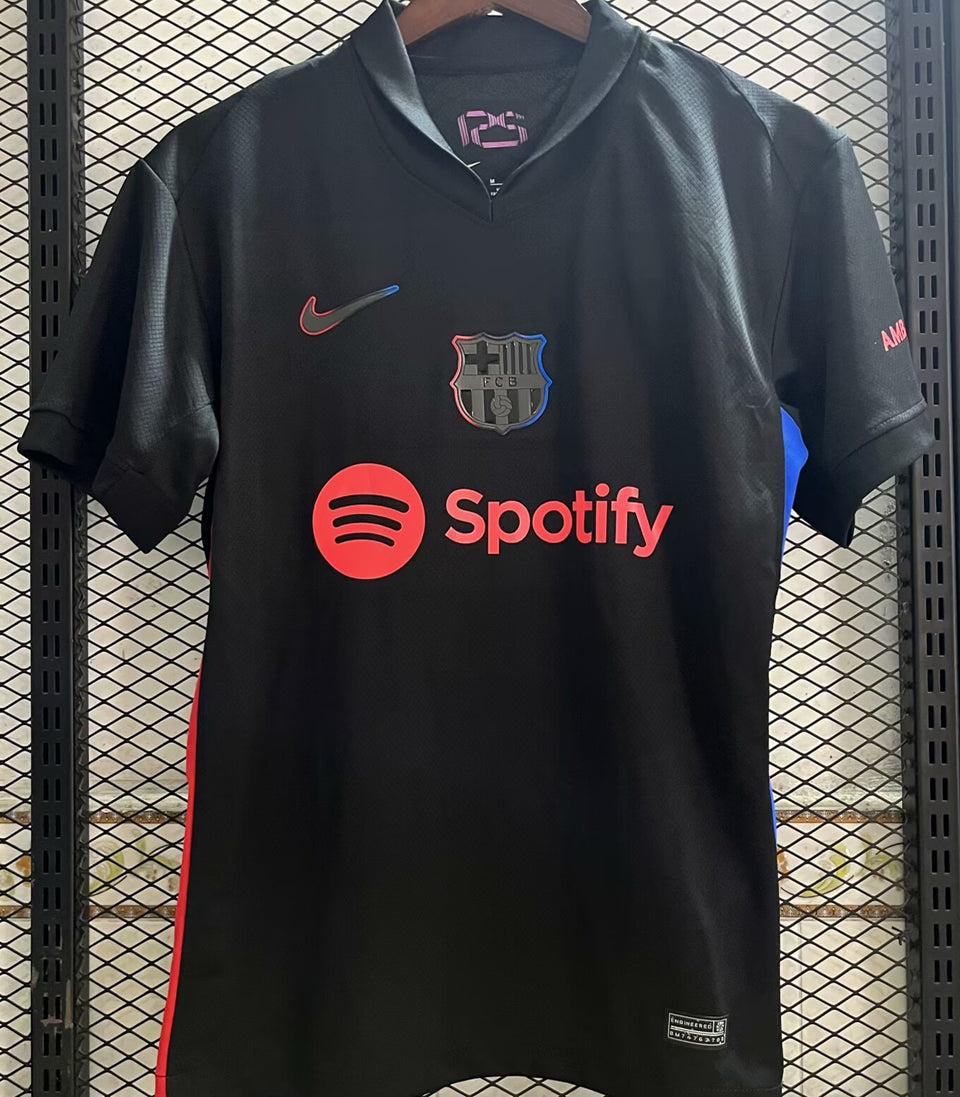 jersey 2024/25 barcelona visitante manga corta versión fan