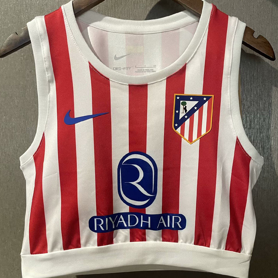 jersey 2025/26 atletico de madrid local manga corta mujer
