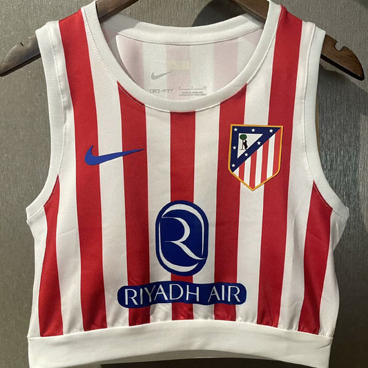 Jersey 2025/26 Atletico de Madrid Local Manga corta Mujer