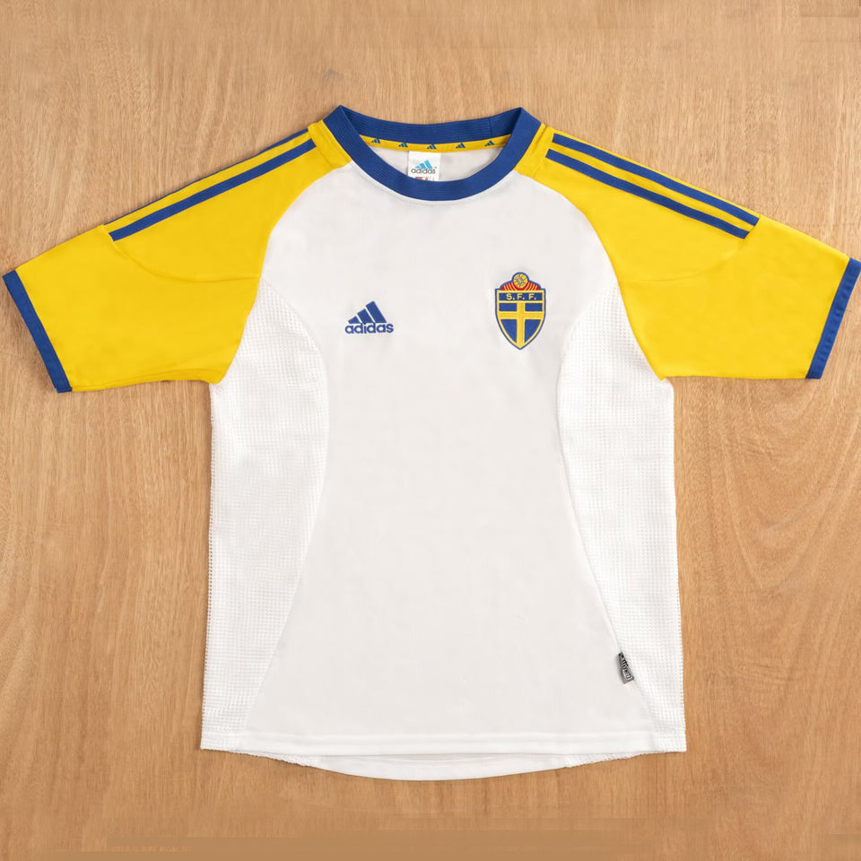 2002 sweden visitante versión fan selecciones retro