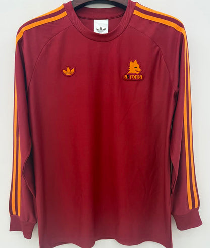 Jersey 2026/27 Roma Especial Manga larga Versión Fan Retro