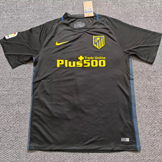 Jersey 2016/17 Atletico de Madrid Visitante Manga corta Versión Fan Retro