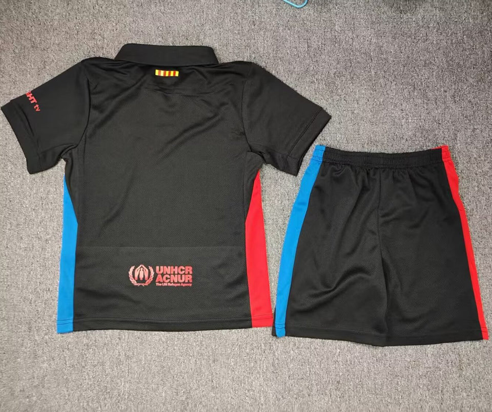 Jersey 2024/25 Barcelona Visitante Manga corta Niño