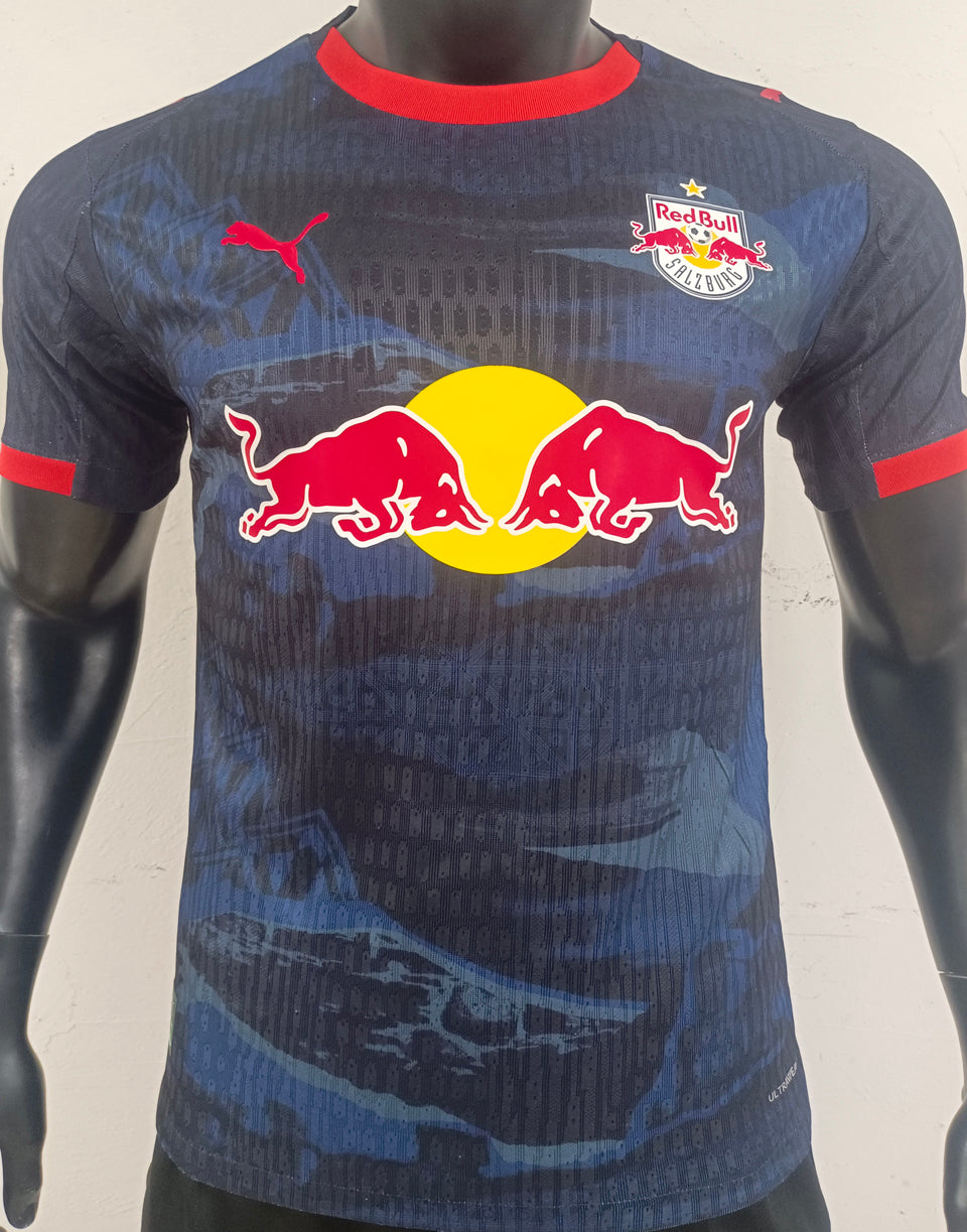 jersey 2025/26 rb salzburg bull visitante manga corta versión jugador