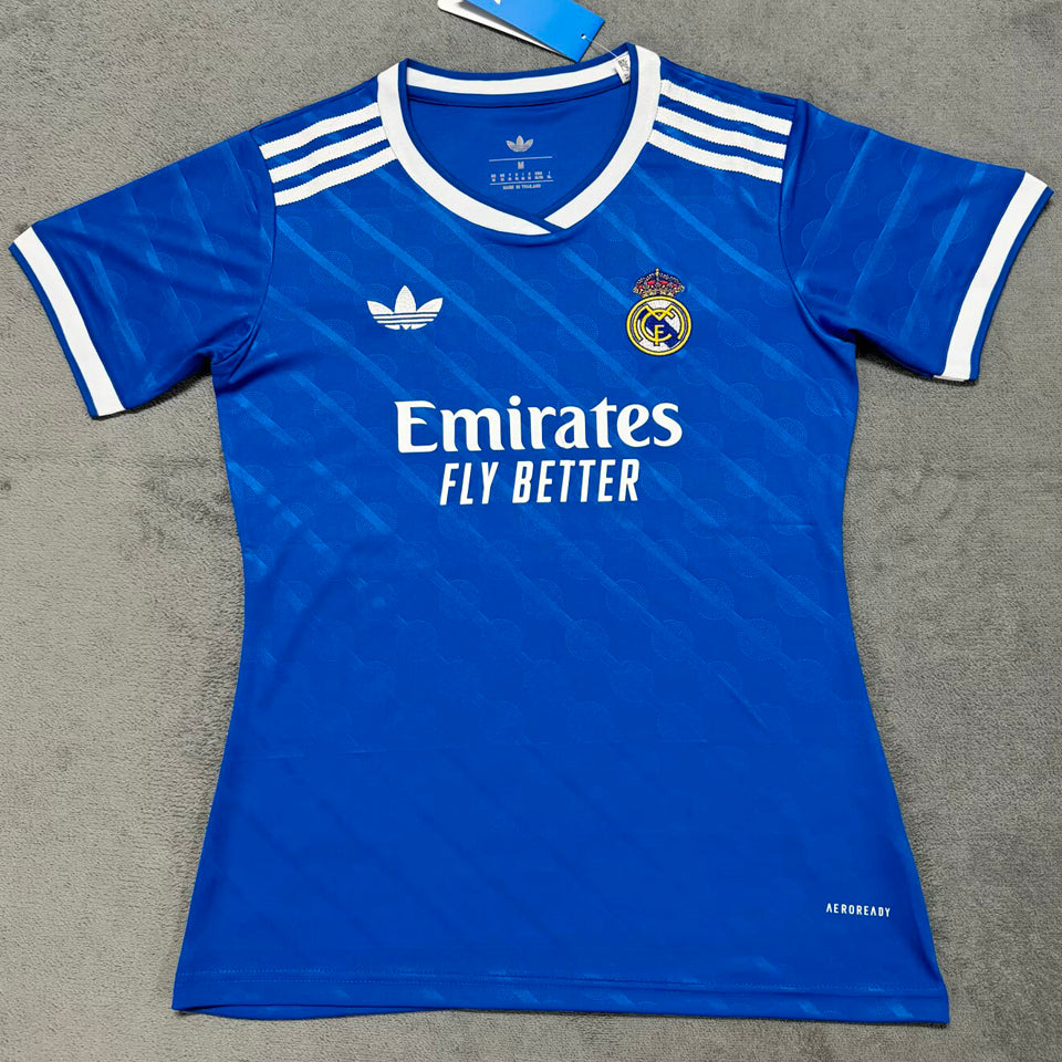 jersey 2025/26 real madrid tercero manga corta mujer