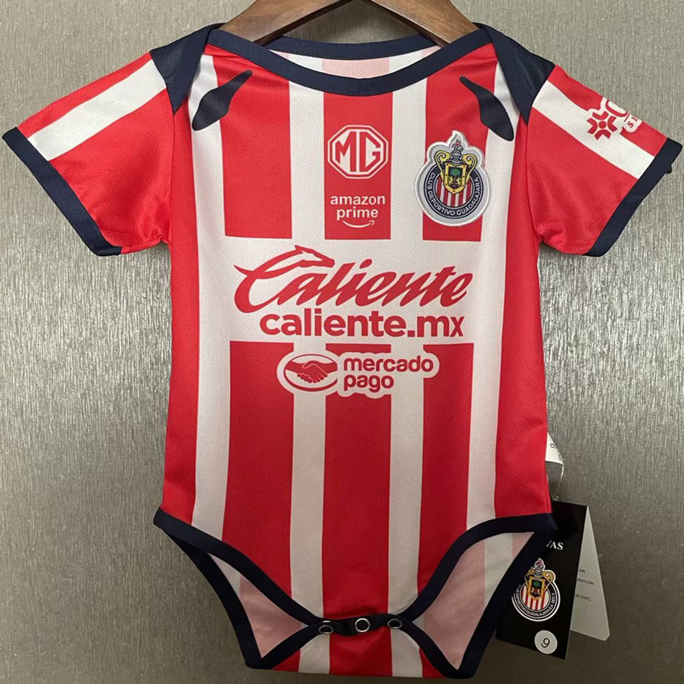 Jersey 2025/26 Club Chivas Local Manga corta Versión Fan