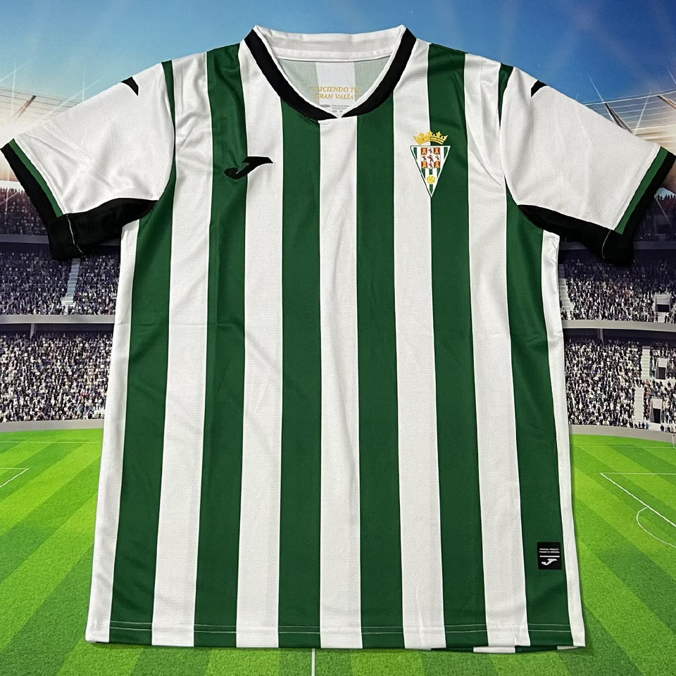 Jersey 2025/26 Cordoba Local Manga corta Versión Fan