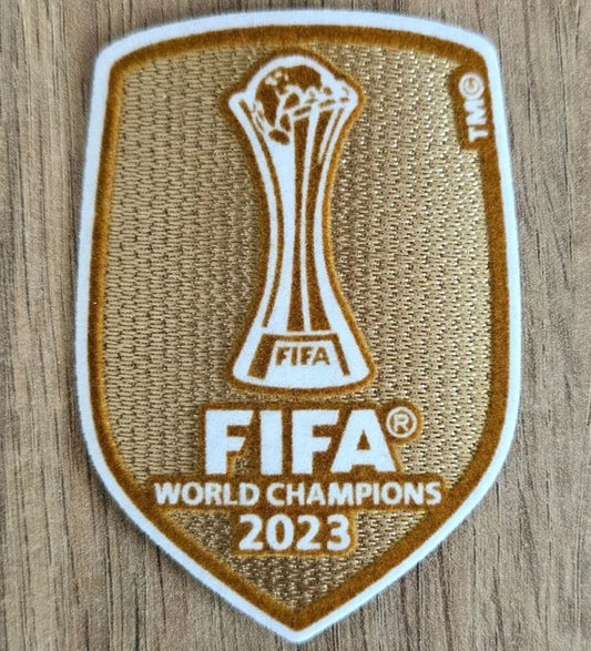 2023 FIFA Club World Cup Champions Parches/Letras