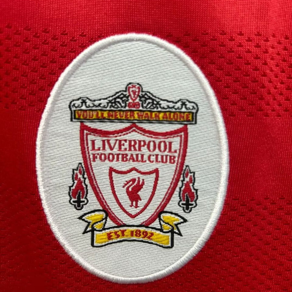 jersey 1997/98 liverpool local manga corta versión fan retro