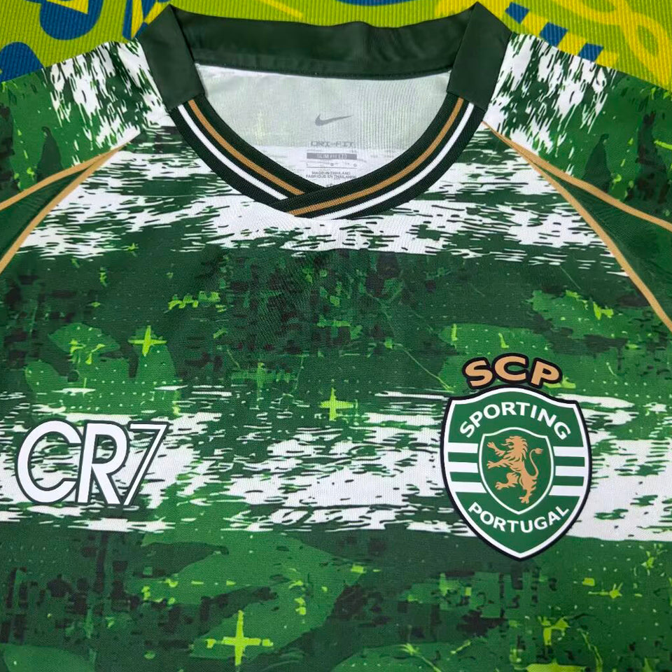 jersey 2026/27 sporting lisbon especial manga corta versión fan
