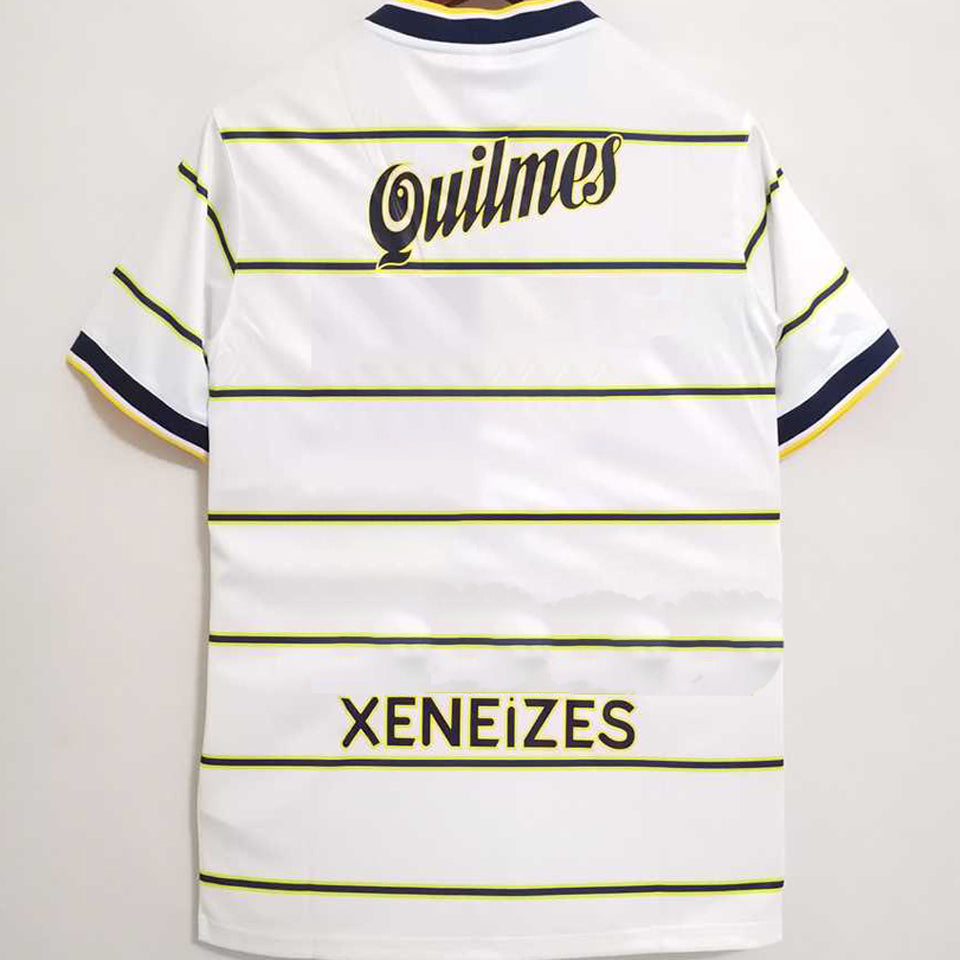 jersey 1999 boca visitante manga corta versión fan retro