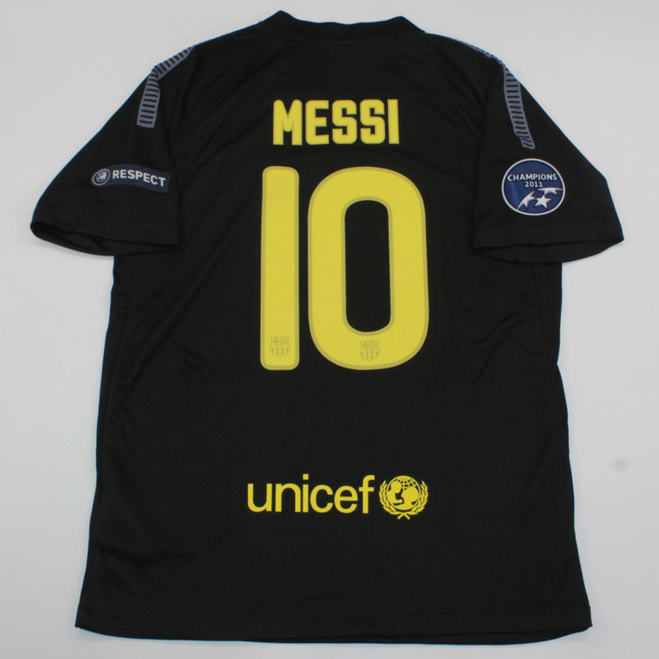 Jersey 2011/12 Barcelona Visitante Manga corta Versión Jugador Retro