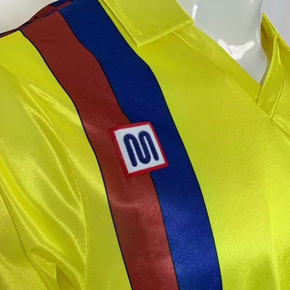 jersey 1982/84 barcelona visitante manga corta versión fan retro