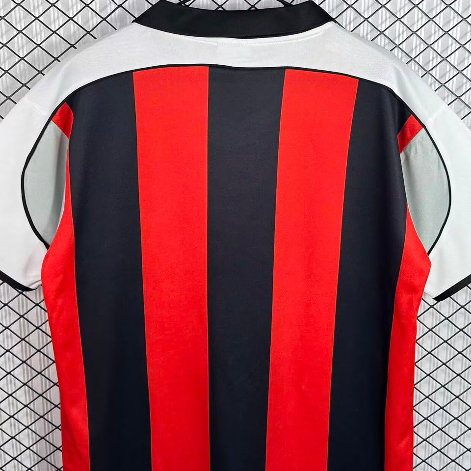 jersey 2001/2002 deportivo la coruna visitante manga corta versión fan retro