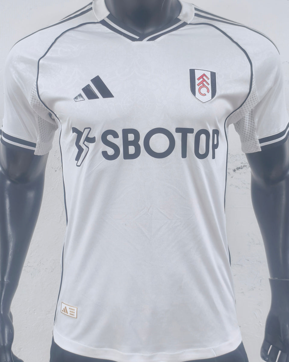 Jersey 2025/26 Fulham Local Manga corta Versión Jugador