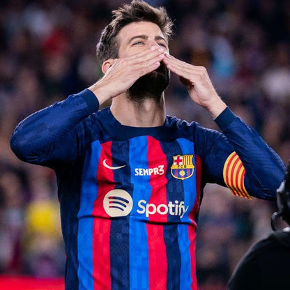 Jersey 2022/23 Barcelona Local Manga corta Versión Fan