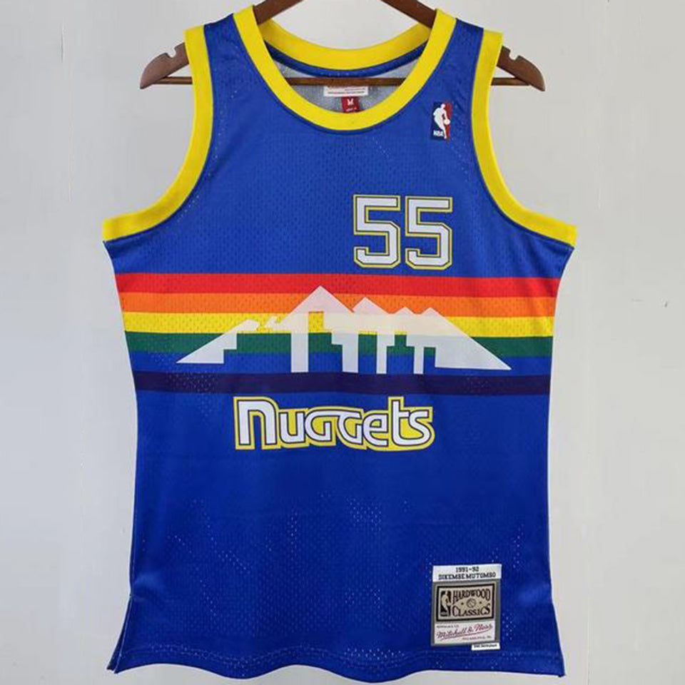 1991/92 nuggets nba retro