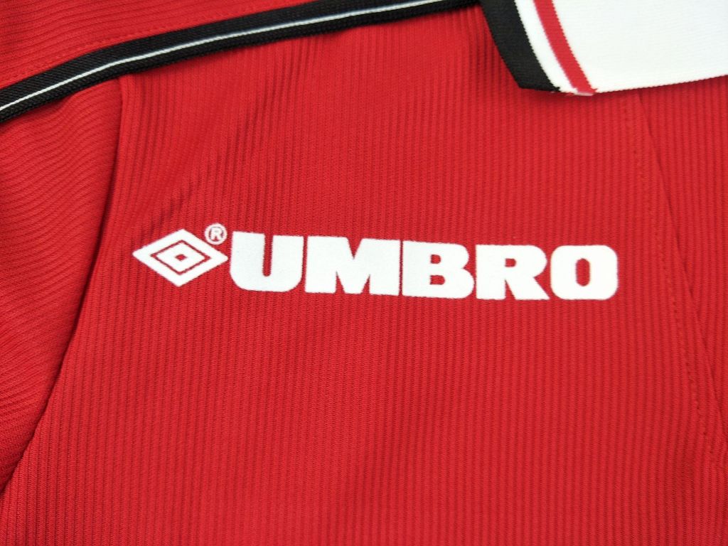 Jersey 1998 Manchester United Local Manga corta Versión Fan Retro