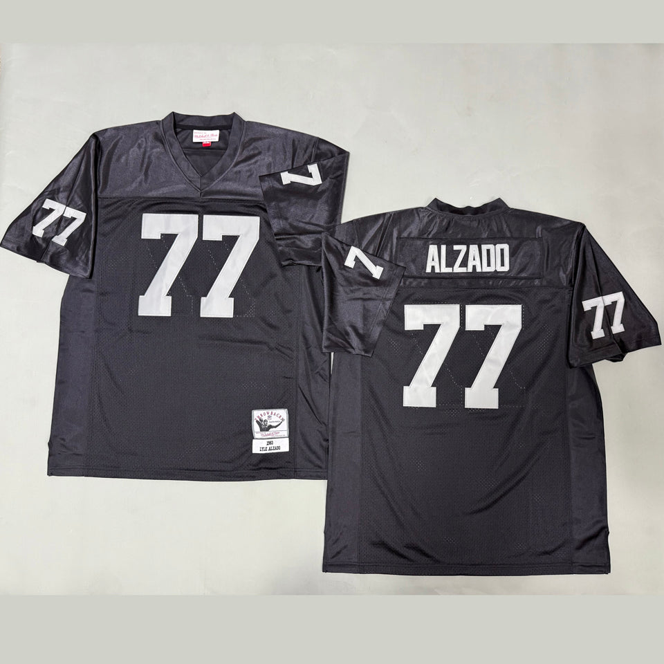 jersey 2125 las vegas raiders nfl retro