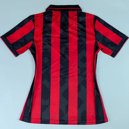 Jersey 1992/94 AC Milan Local Manga corta Versión Fan Retro