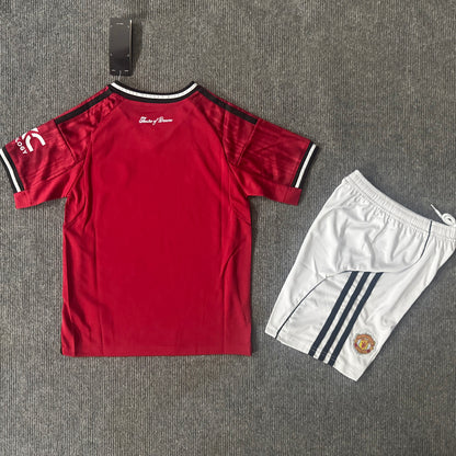 Jersey 2025/26 Manchester United Local Manga corta Niño