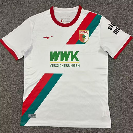 Jersey 2025/26 FC Augsburg Local Manga corta Versión Fan