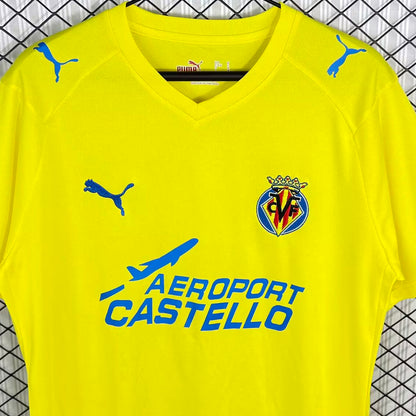 Jersey 2008/2009 Villarreal FC Local Manga corta Versión Fan Retro