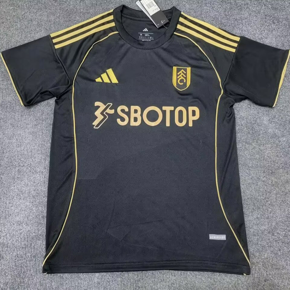 jersey 2025/26 fulham visitante manga corta versión fan