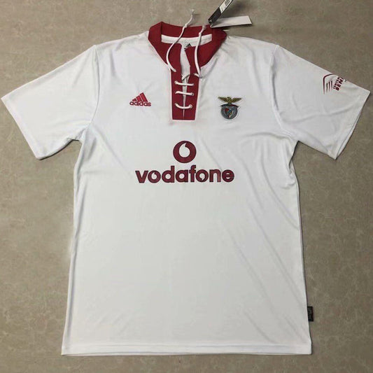 Jersey 2004/2005 Benfica Visitante Manga corta Versión Fan Retro