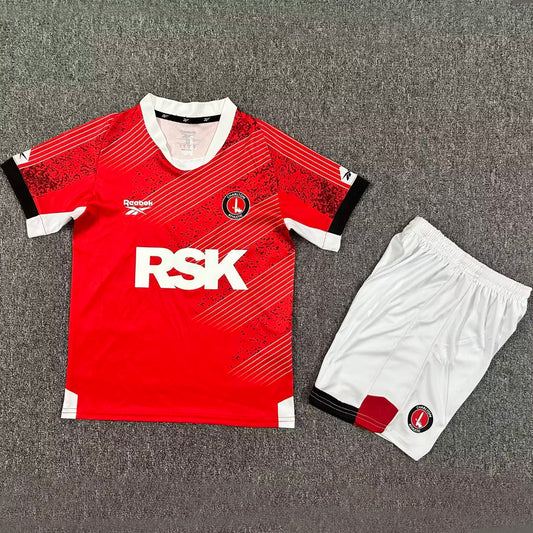 Jersey 2025/26 Charlton Athletic Local Manga corta Niño
